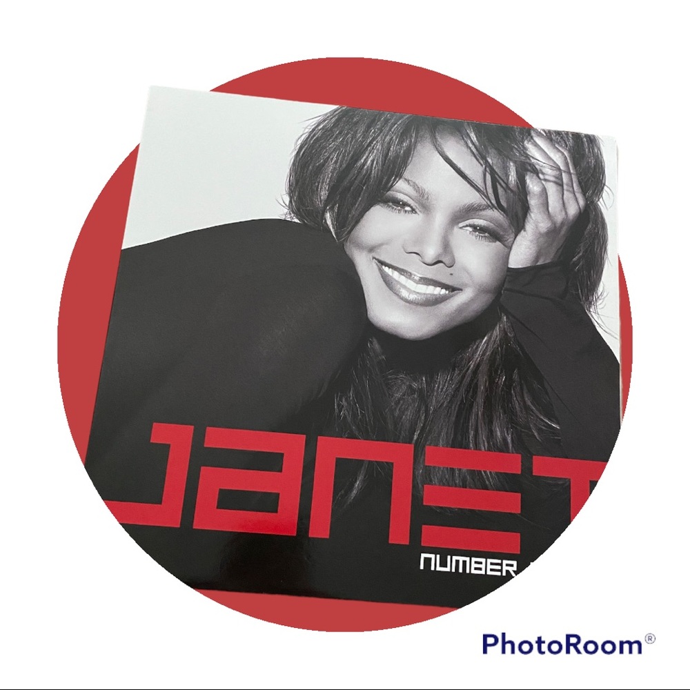 JANET JACKSON DOUBLE LP NUMBER ONES